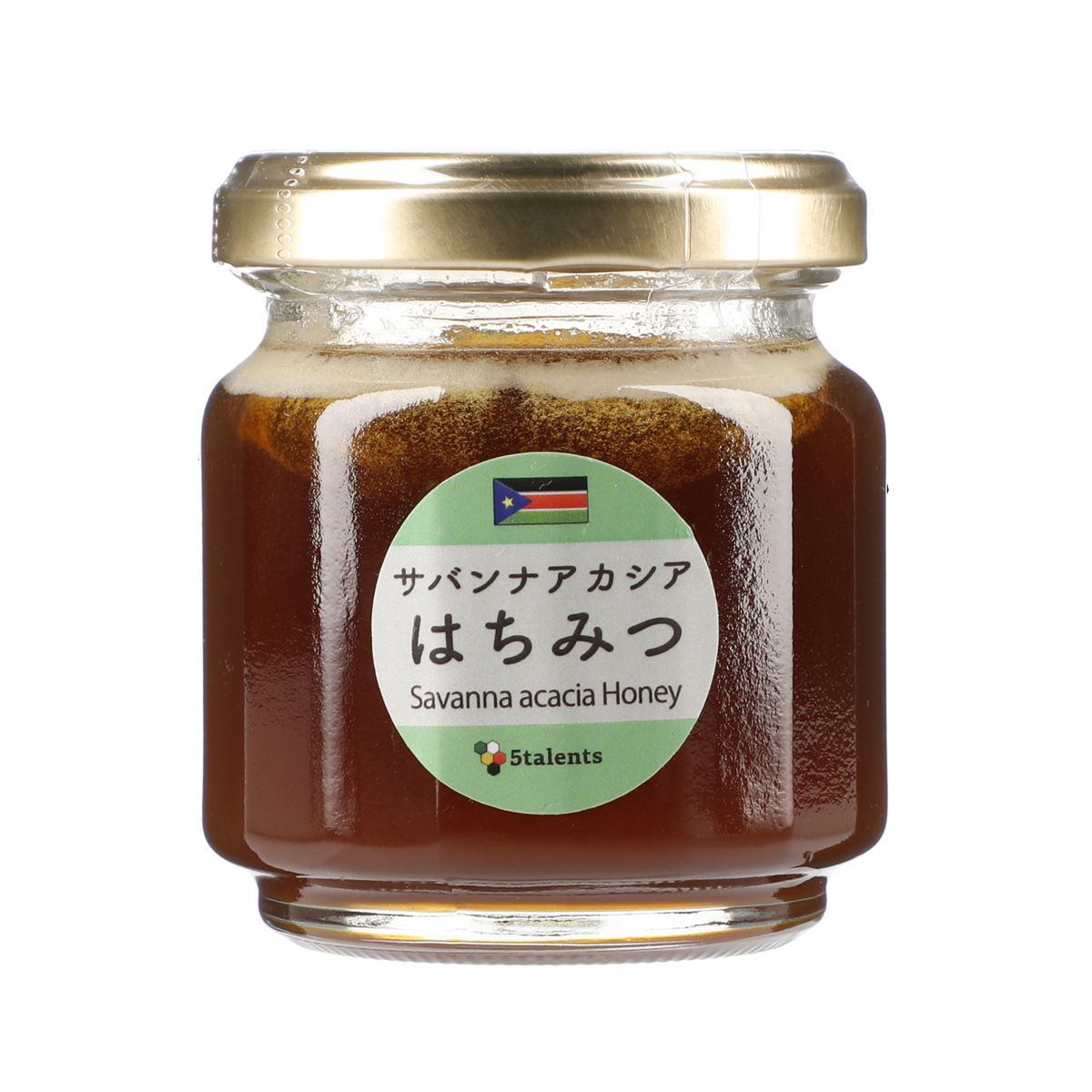 アフリカのアカシアの蜂蜜120g 南スーダンの平和に貢献しているフェアトレード蜂蜜